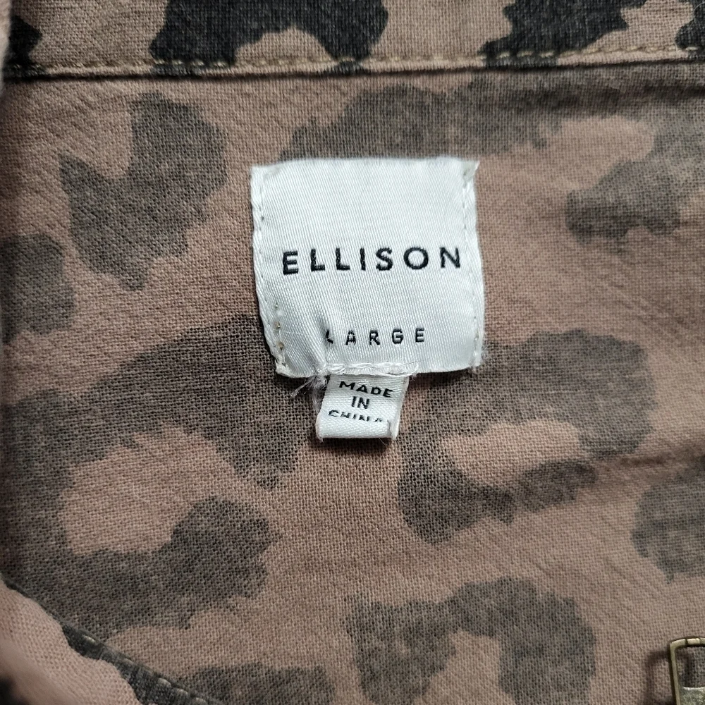 Ellison leopard Utility jacket - Picture 5 of 6